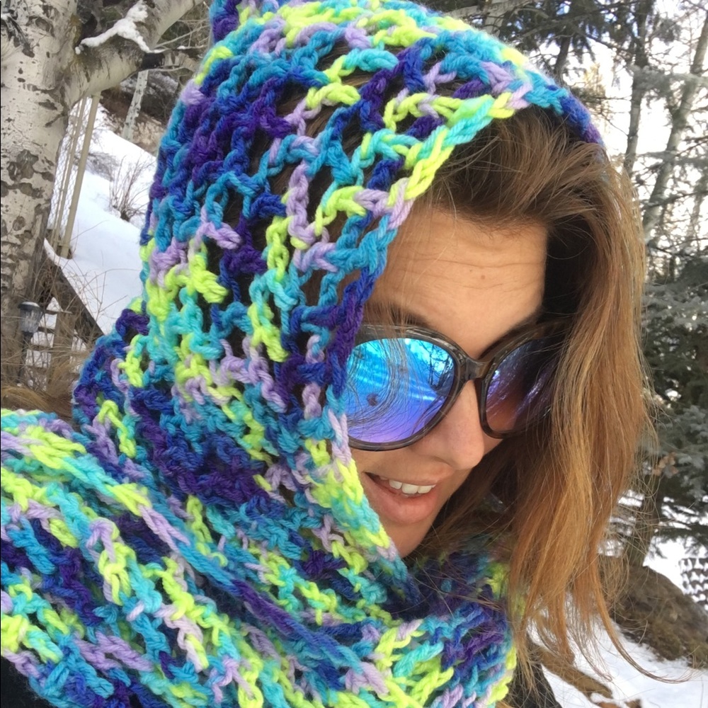 Handmade Hooded Scarf
